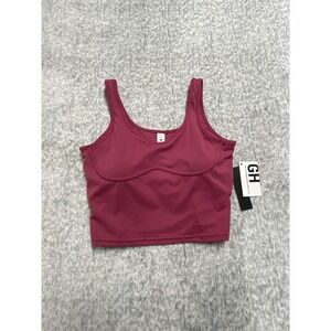 Goldhinge Lined Bra Tank‎ Raspberry Pink XL GH216RSP New With Tags